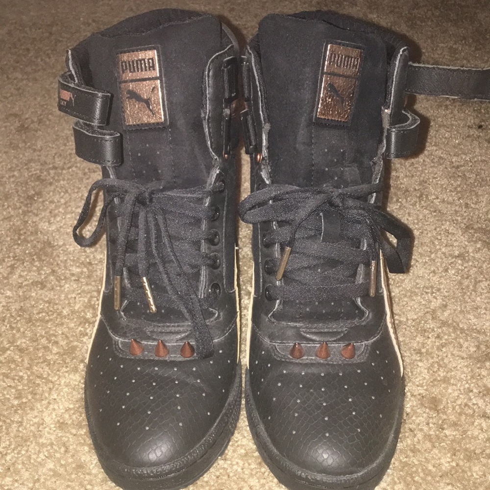 Puma Wedge Sneakers